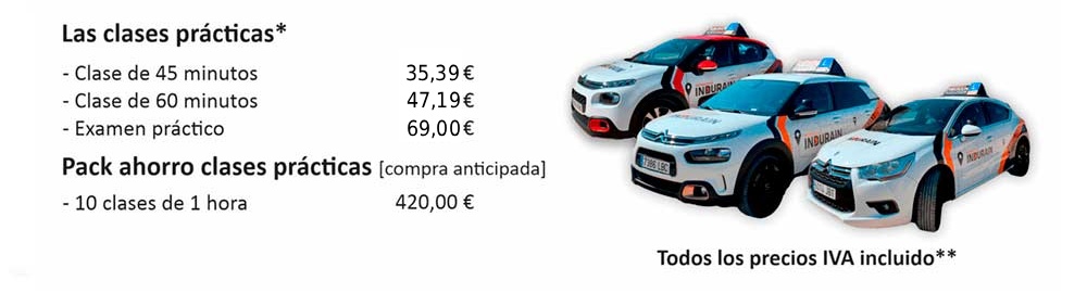 precio practicas autoescuelas estella